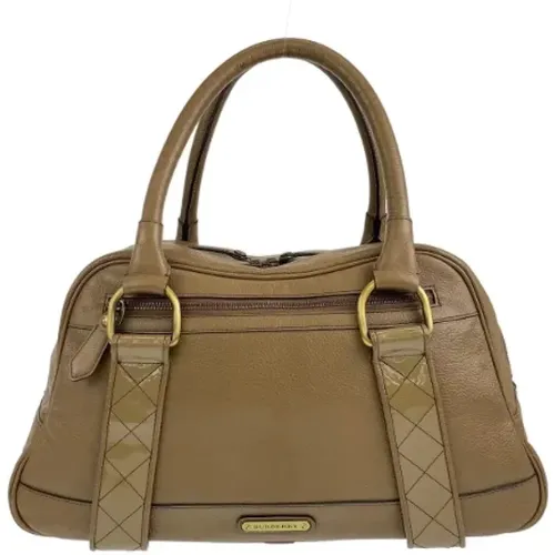 Pre-owned Leather handbags , female, Sizes: ONE SIZE - Burberry Vintage - Modalova