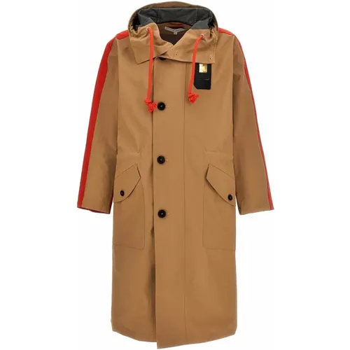 Oversized Parka with Hood and Drawstring , male, Sizes: M - JW Anderson - Modalova