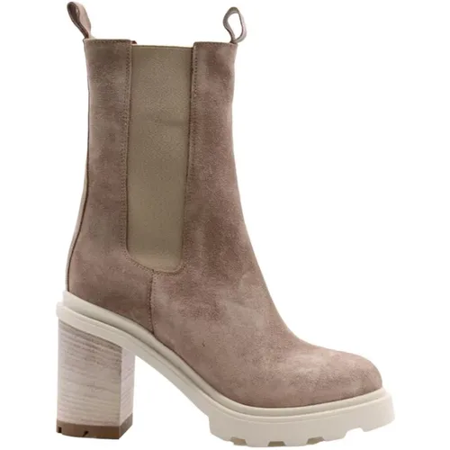 Chic Heeled Boots for Women , female, Sizes: 7 UK, 6 UK, 3 UK - Mimmu - Modalova