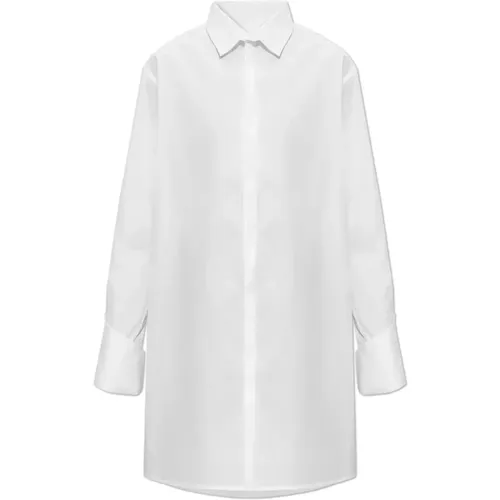 Baumwollhemd , Damen, Größe: 2XS - MM6 Maison Margiela - Modalova