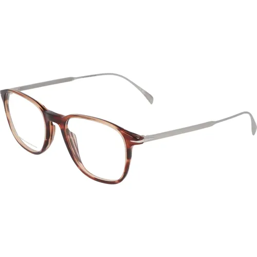 Ikonoische Retro Quadratische Brille , unisex, Größe: 51 MM - Eyewear by David Beckham - Modalova