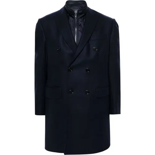 Double Coat Wool Cashmere Jacket , male, Sizes: M, XL, L - Fay - Modalova