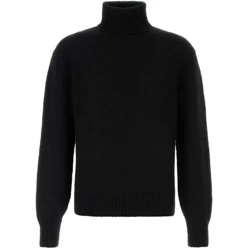 Alpaka-Mischung Schwarzer Pullover - Tom Ford - Modalova