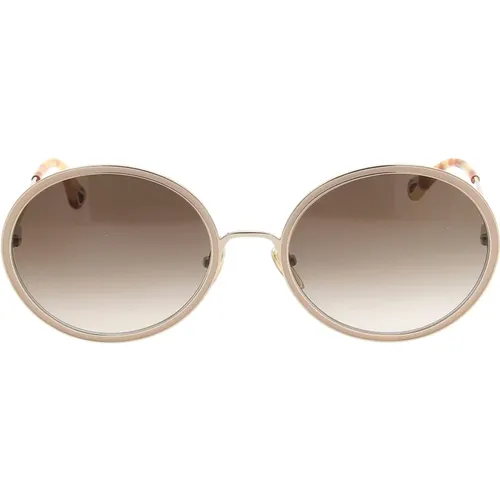 Stylish Chloe Sunglasses , unisex, Sizes: ONE SIZE - Chloé - Modalova