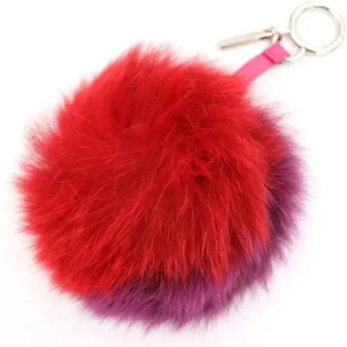 Pre-owned Fur key-holders , female, Sizes: ONE SIZE - Fendi Vintage - Modalova