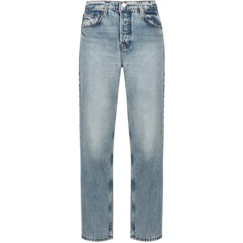 Klassische Gerades Jeans , Damen, Größe: W24 - Frame - Modalova