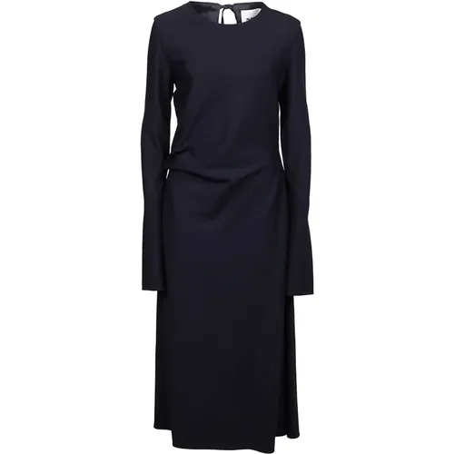 Wool Blend Dress Ss21 , female, Sizes: M - Jil Sander - Modalova