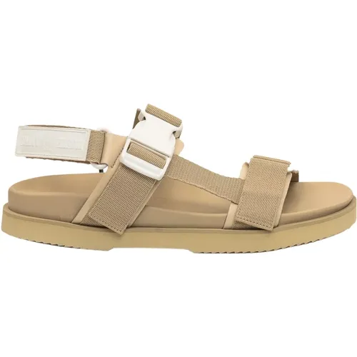 Flache Sandalen , Herren, Größe: 40 EU - Tommy Hilfiger - Modalova