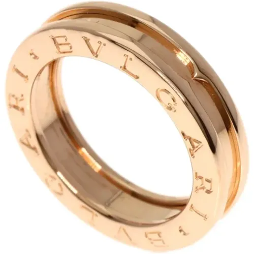 Pre-owned Rose Gold rings , female, Sizes: ONE SIZE - Bvlgari Vintage - Modalova