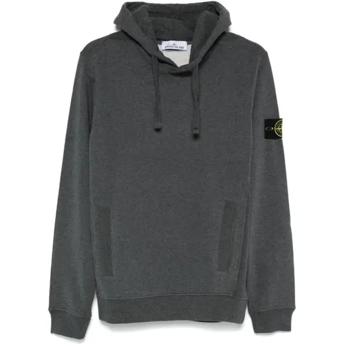 Grauer Pullover für Männer Aw24 , Herren, Größe: XL - Stone Island - Modalova