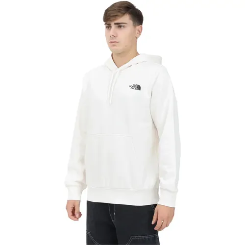 Logo Hoodie Pullover Weiß Männer , Herren, Größe: M - The North Face - Modalova