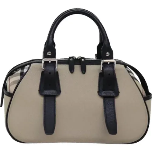 Pre-owned Canvas handbags , female, Sizes: ONE SIZE - Burberry Vintage - Modalova