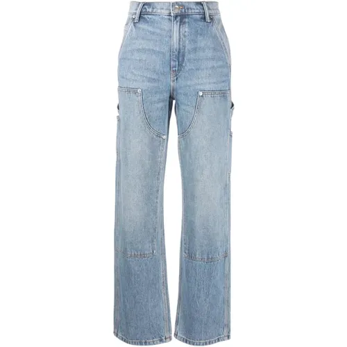 Carpenter Jeans in Hellblauer Waschung , Damen, Größe: W26 - alexander wang - Modalova