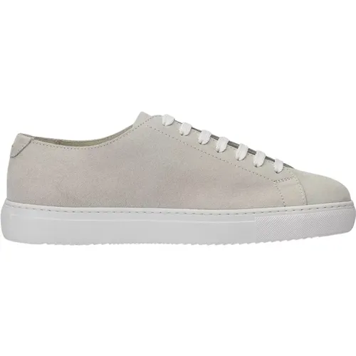 Light Grey Suede Sneakers , male, Sizes: 6 UK, 10 UK, 8 UK, 7 UK - Doucal's - Modalova