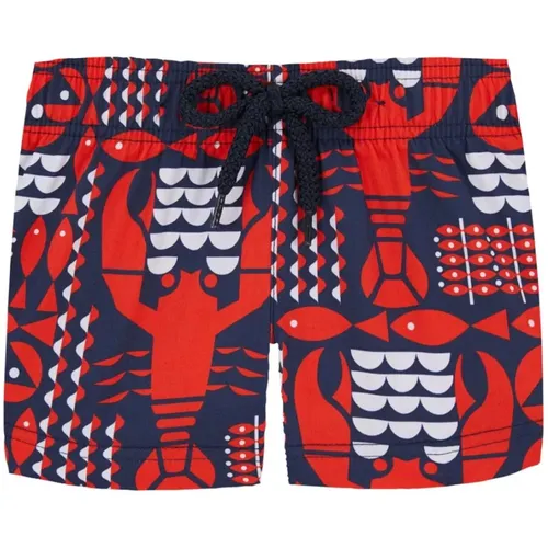 Grafische Hummer Baby-Badeshorts - Vilebrequin - Modalova