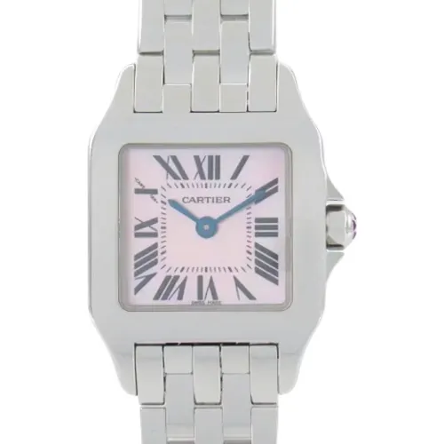 Pre-owned Stainless Steel watches , female, Sizes: ONE SIZE - Cartier Vintage - Modalova