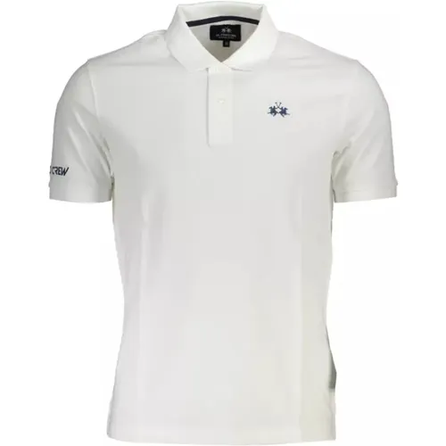 Embroidered Short-Sleeved Polo Shirt , male, Sizes: 2XL, L, XL - LA MARTINA - Modalova