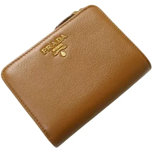 Pre-owned Leather wallets , female, Sizes: ONE SIZE - Prada Vintage - Modalova