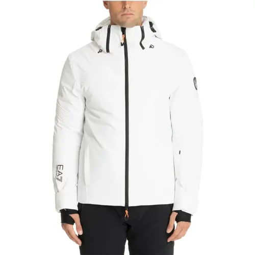 Ski Jacke mit Reißverschluss - Emporio Armani EA7 - Modalova