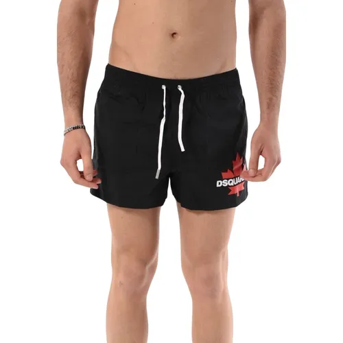 Boxershorts mit Kordelzug , Herren, Größe: 2XL - Dsquared2 - Modalova