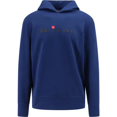 Hooded Sweatshirt, Made in Italy , male, Sizes: 2XL, XL - Kiton - Modalova