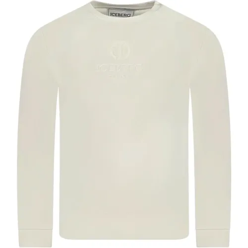 Sweater Sustainable Off White , male, Sizes: S - Iceberg - Modalova