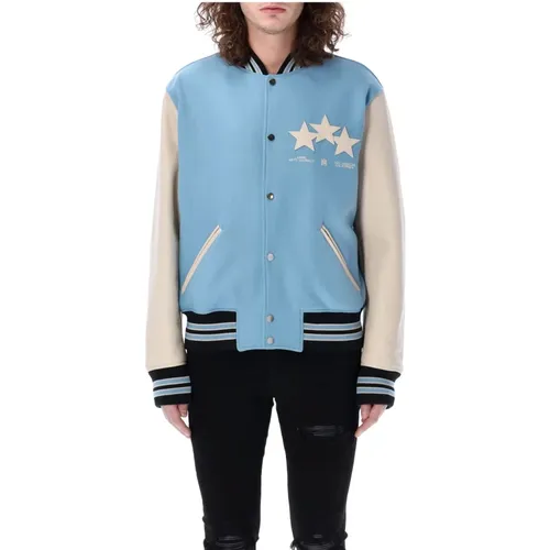 Stars Varsity Jacket , male, Sizes: XL - Amiri - Modalova