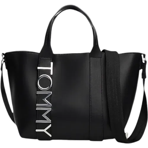 City Bold Mini Tote , female, Sizes: ONE SIZE - Tommy Hilfiger - Modalova