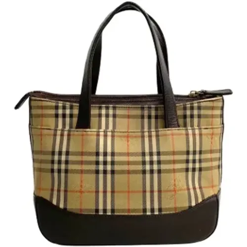 Pre-owned Canvas totes , female, Sizes: ONE SIZE - Burberry Vintage - Modalova