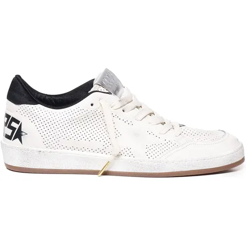 Weiße Ballstar Sneakers , Herren, Größe: 44 EU - Golden Goose - Modalova