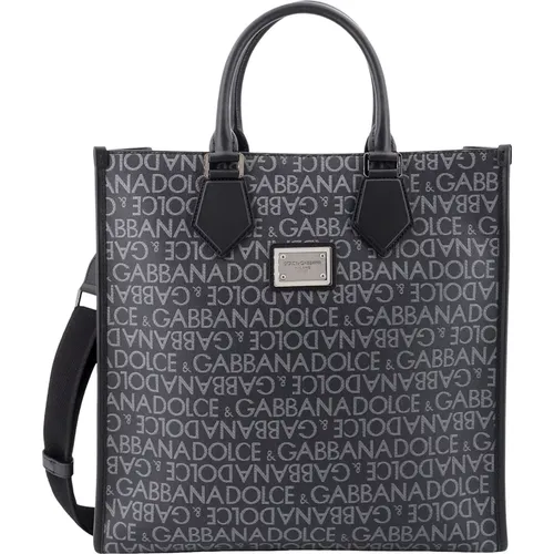 Handbag with Flap Closure , male, Sizes: ONE SIZE - Dolce & Gabbana - Modalova