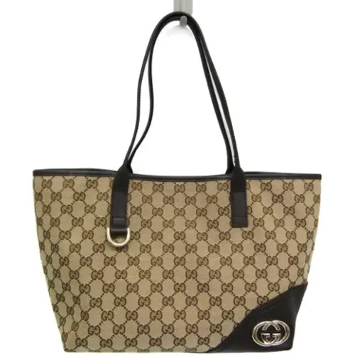 Pre-owned Leather gucci-bags , female, Sizes: ONE SIZE - Gucci Vintage - Modalova