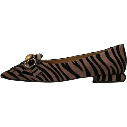 Zebra Print Loafers , Damen, Größe: 38 EU - Pedro Miralles - Modalova