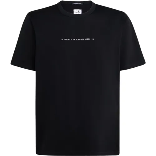 Retro Print Metropolis T-shirt , male, Sizes: S - C.P. Company - Modalova