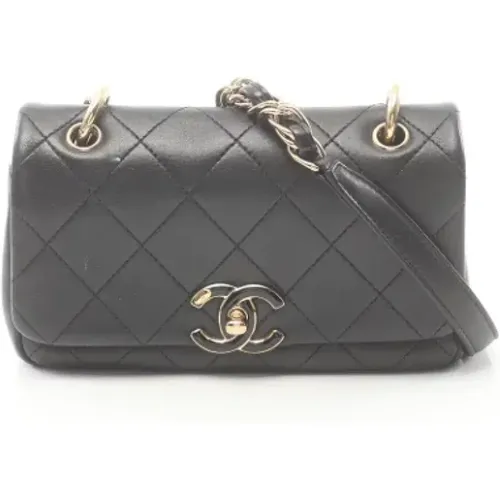 Pre-owned Leather chanel-bags , female, Sizes: ONE SIZE - Chanel Vintage - Modalova