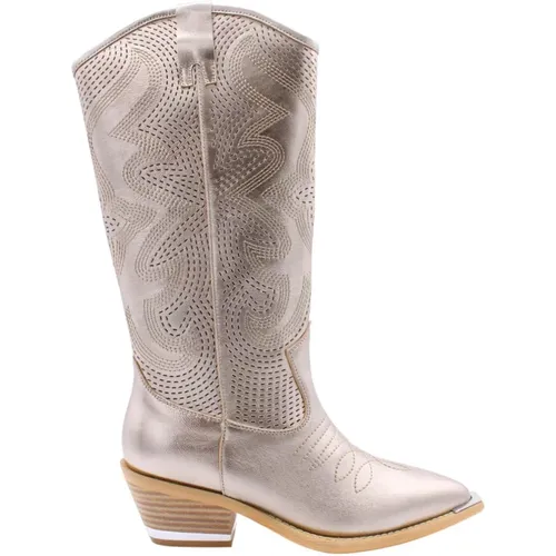 Western Cowboy Boots , female, Sizes: 4 UK, 6 UK, 8 UK, 7 UK, 5 UK - Alma en Pena - Modalova