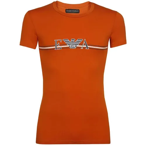 Cotton Blend T-Shirt with Art. 111035 2R523 , male, Sizes: XL, L - Emporio Armani - Modalova