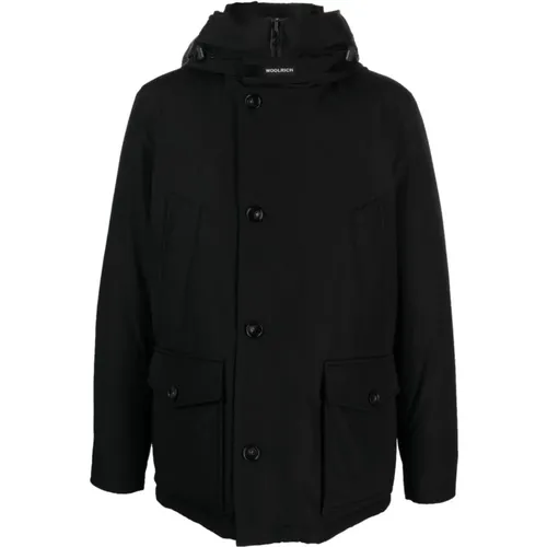 Arctic Anorak Parka , male, Sizes: M, L - Woolrich - Modalova