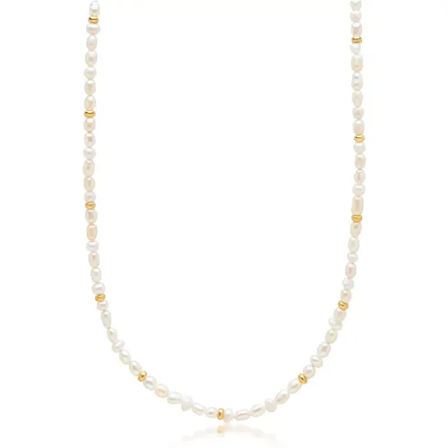 Womens Mini Pearl Necklace Nialaya - Nialaya - Modalova