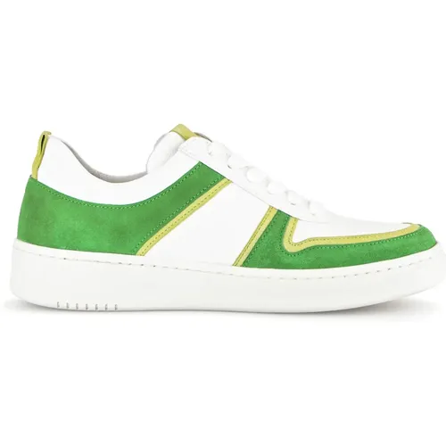 Sneaker low Materialmix Leder multicolour , Damen, Größe: 40 EU - Gabor - Modalova