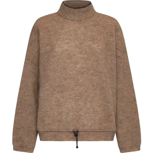 Gerippter Strick Mohair Wollpullover - BRUNELLO CUCINELLI - Modalova