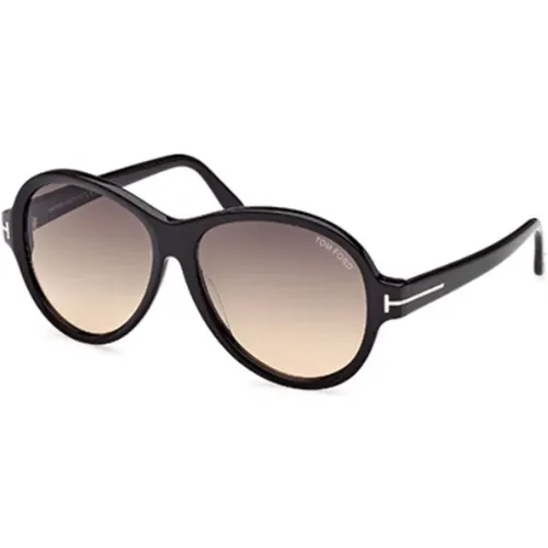 Elegante Sonnenbrille für Modebegeisterte - Tom Ford - Modalova