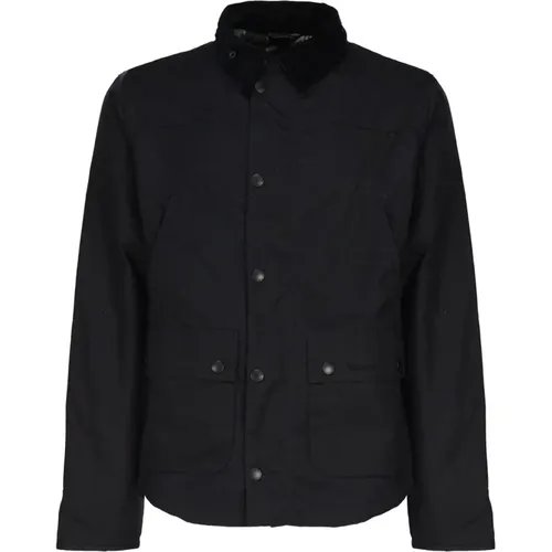 Waxed Cotton Jacket with Quilted Lining , male, Sizes: 2XL - Barbour - Modalova