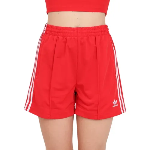 Rote Firebird Damen Shorts , Damen, Größe: M - adidas Originals - Modalova