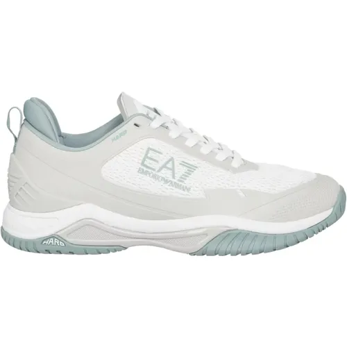 Stylish Comfort Sneakers , male, Sizes: 8 1/2 UK - Emporio Armani EA7 - Modalova