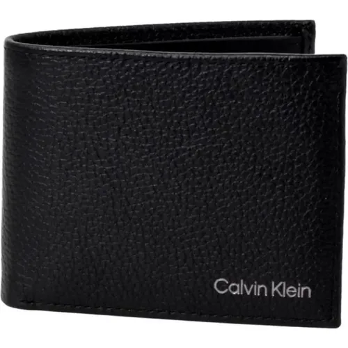 Leather Wallet with Inside Pockets , male, Sizes: ONE SIZE - Calvin Klein - Modalova