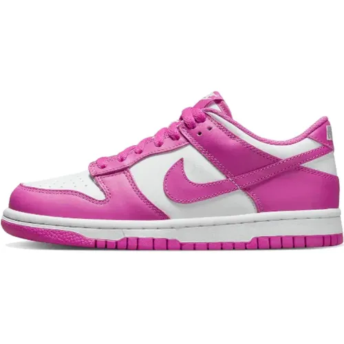 Aktiv Fuchsia Dunk Low Sneakers , Damen, Größe: 37 1/2 EU - Nike - Modalova