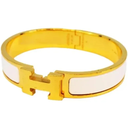 Pre-owned Metal bracelets , female, Sizes: ONE SIZE - Hermès Vintage - Modalova