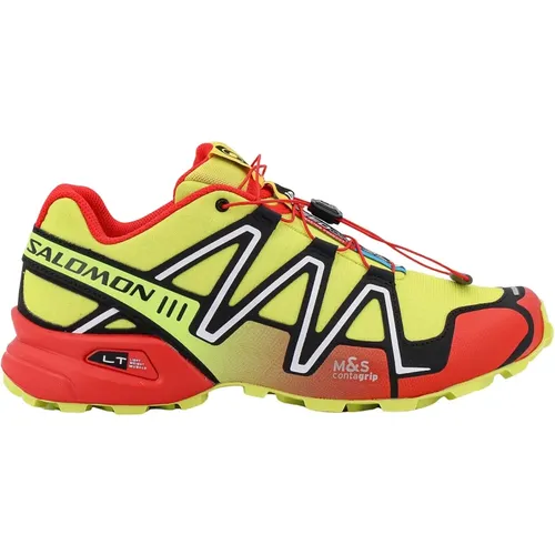 Men's Shoes Sneakers Yellow Ss24 , male, Sizes: 6 1/2 UK, 11 UK, 9 1/2 UK, 8 UK, 7 1/2 UK, 10 UK, 9 UK, 8 1/2 UK, 10 1/2 UK, 12 UK - Salomon - Modalova