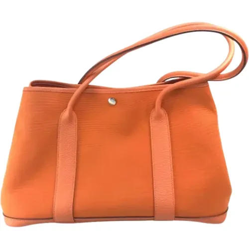 Pre-owned Stoff totes - Hermès Vintage - Modalova